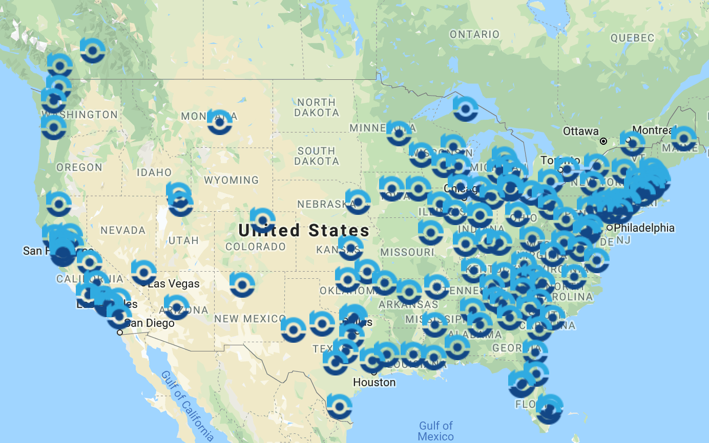 NSM location map