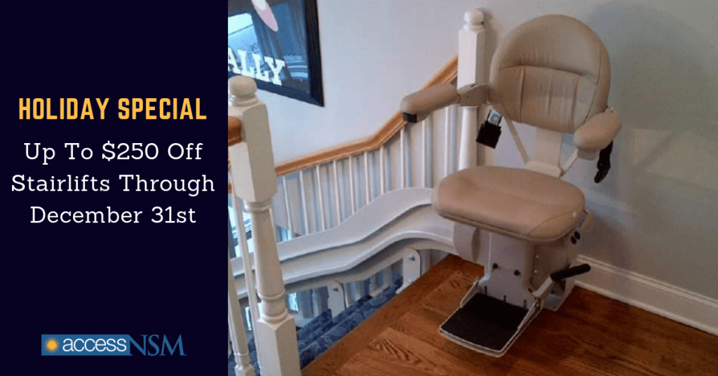 a stairlift