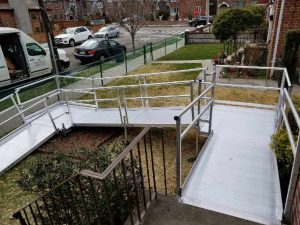 Aluminum Wheelchair Ramp Installation Garden City NY