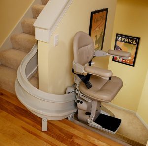 Curved Stairlift