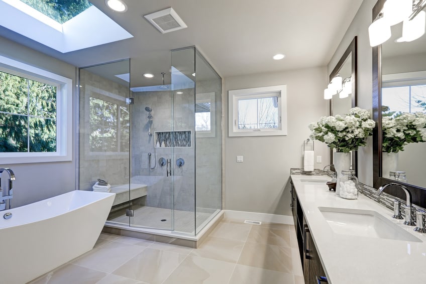 a bathroom