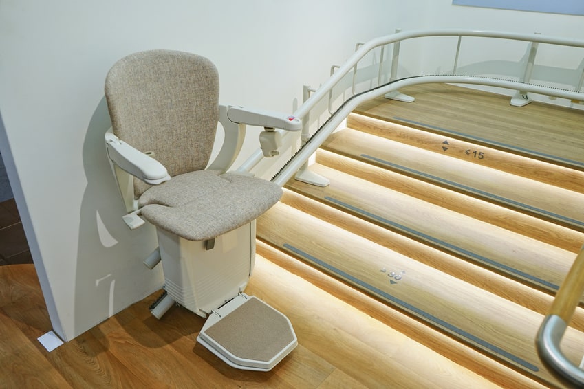 curved stair lift