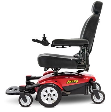 a motorized wheelchair