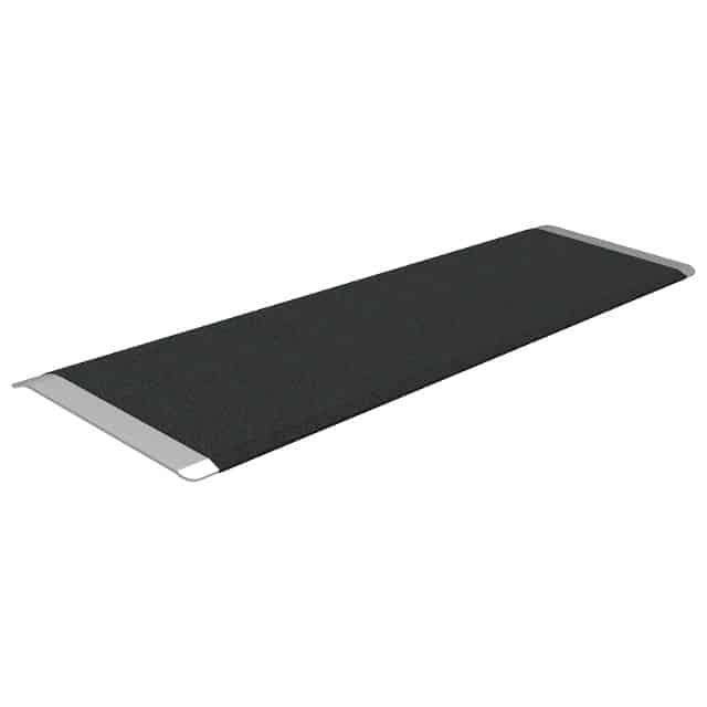 Black angled entry plate