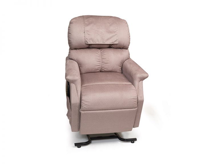 The tan comforter chair