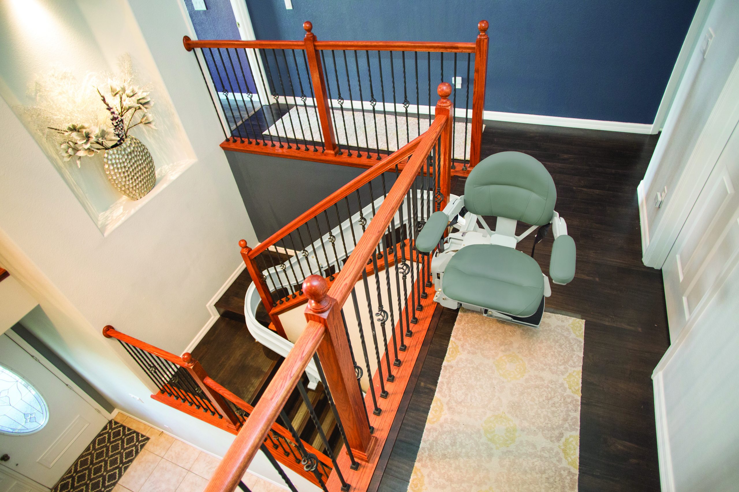 Bruno elite curved indoor stair lift