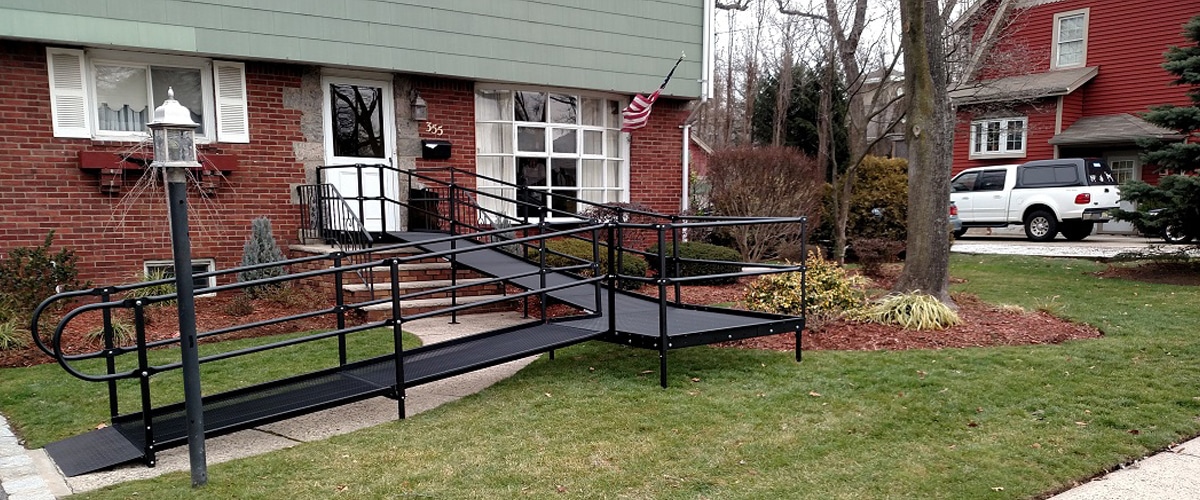 Wheelchair Accessible Ramp House Enable Access | Permaramp Adjust