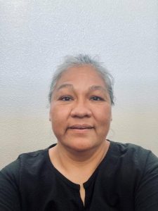 a person with gray hair