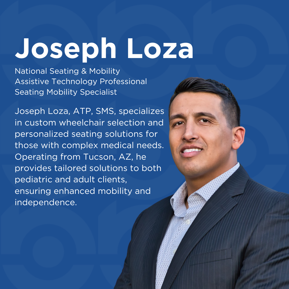 Joseph Loza Joseph Loza, ATP, SMS
